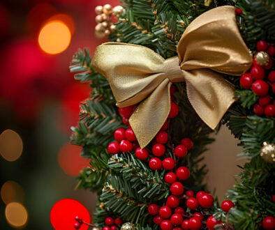 wreath-with-gold-bow-red-berries-it